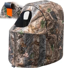 Hunting Blinds with Chair Pop up Ground Blinds with Carrting Bag Portable 1-Pers