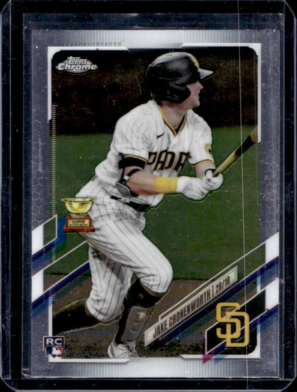 2021 Topps Chrome Jake Cronenworth RC Rookie #49 Padres