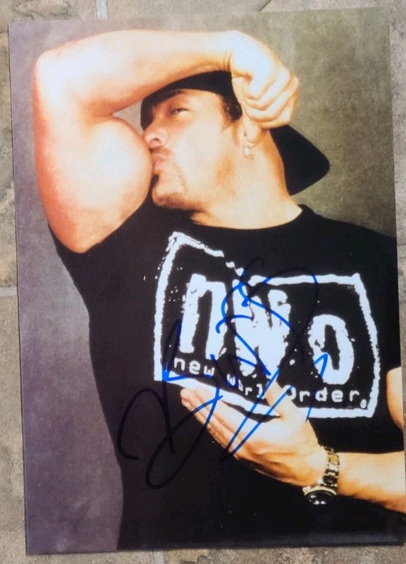 BUFF BAGWELL signed 5 X 7 photo WCW WWE WWF pro wrestling autograph