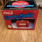 Vintage 1988 Retro Coca Cola Cooler AM FM Cassette Radio OTR-1949 Works NIB