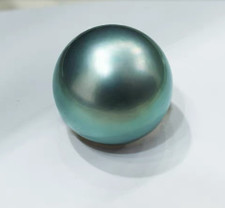 Huge 11mm Natural South Sea Genuine green Round Loose Pearl Undrilled 558