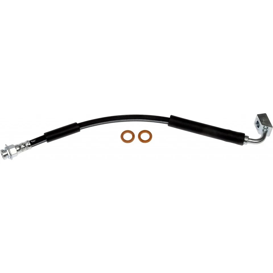 For Dodge D150/D250/D350 1990-1993 Brake Hydraulic Hose | 14.75 in Axis 1 Length - Image 2 of 4