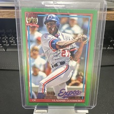 Topps 2026 Vladimir Guerrero T91-93 Green Montreal Expos /99 SP