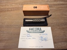 Okluma DC0 Titanium Flashlight Nichia 519A 4500K 20 Optic Box Card