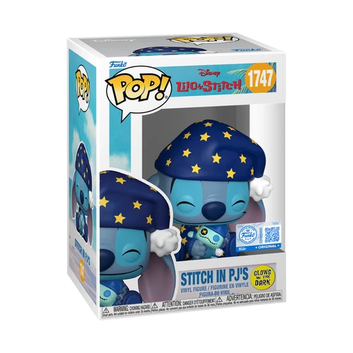 Funko Pop! Disney - Stitch in PJ's Glow (Specialty Series)