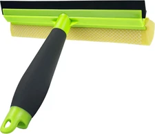 Shower Squeegee Window Squeegee Cleaner for Shower Doors Glass, 2 in 1 Window Cl