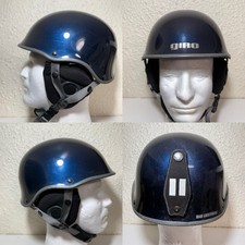 Giro Bad Lieutenant LT Chrome  Flames Helmet Snowboard Ski Sz S 53-55.3 EUC