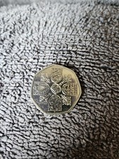 King Charles III 2022 Fifty Pence Coin Collectible