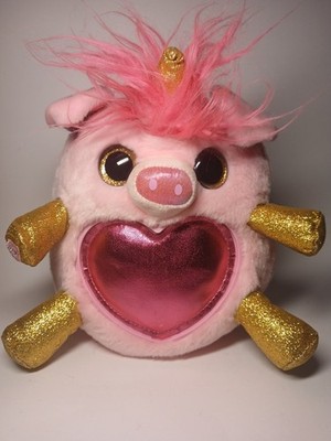 Rainbocorns Talking Pig Plush Zuru''Kandy''' Jelly Shake Surprise - 10''