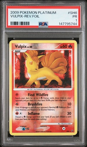 Vulpix graded PSA 1 for sale on eBay