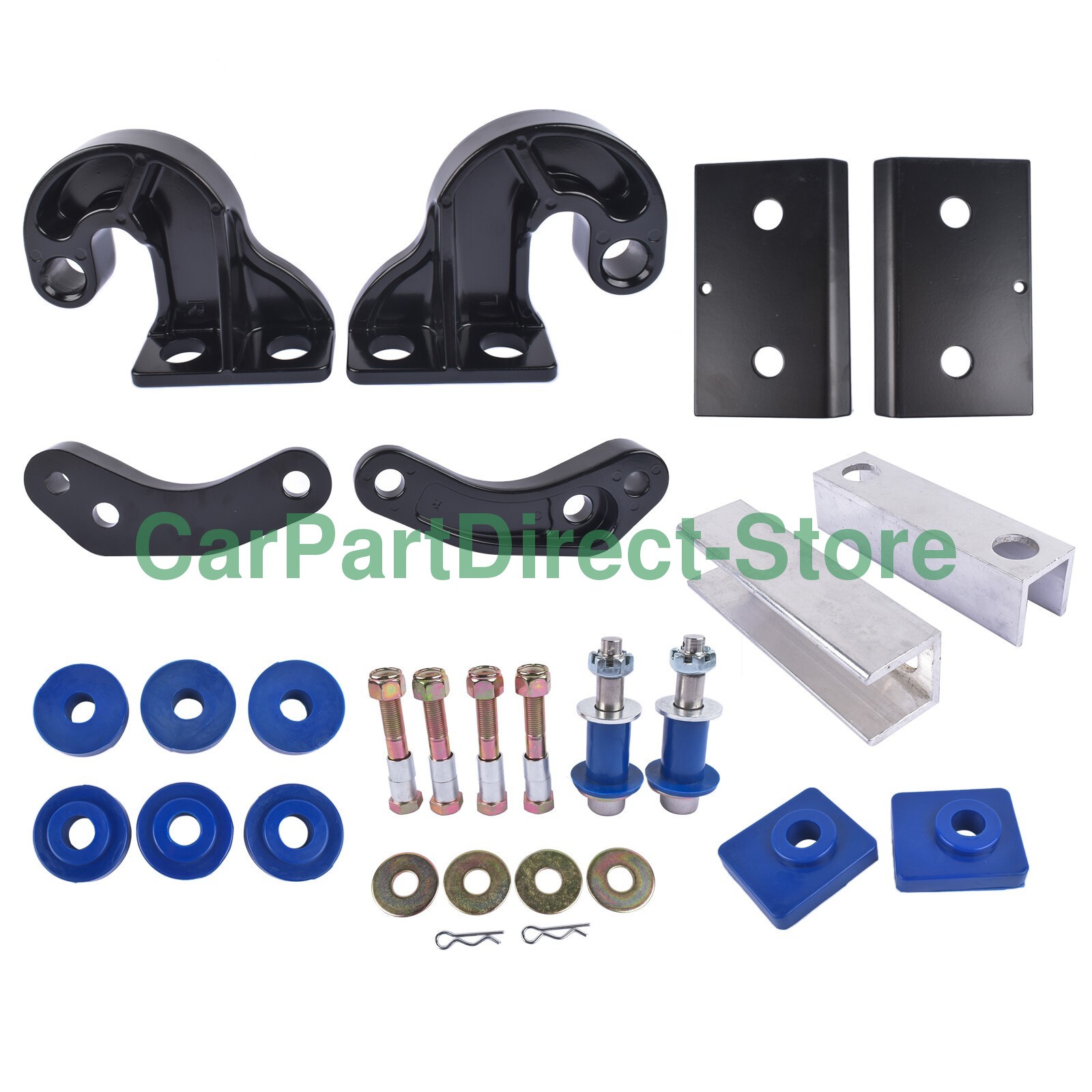 For Peterbilt 378 379 Lower Hood Pivots Kit & Engine Hood Hinge Pivot Bolt Kit