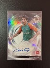 JOHAN MICOUD Topps Chrome Time Travelers Auto /200 Bremen #TTA-JM Bordeaux