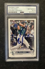 CAL RALEIGH SIGNED AUTOGRAPH 2022 TOPPS RC ROOKIE PSA DNA DUMPER MARINERS AUTO
