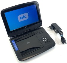 OK. OPD 920-1 Tragbarer DVD CD MP3 USB Player mit 9" Display Schwarz v. Händler
