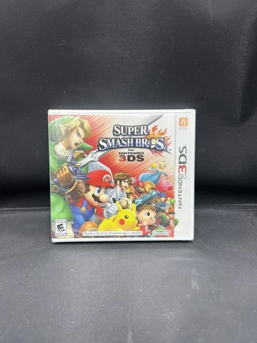 Super Smash Bros For Nintendo 3DS Brand New & Factory Sealed!