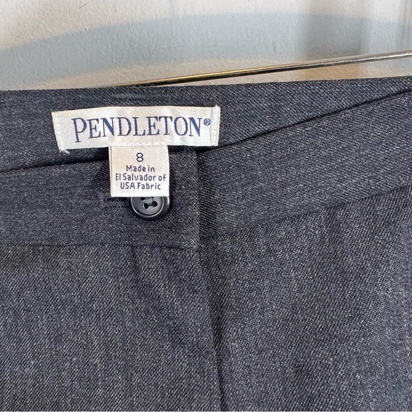 Pendleton Gray Wool Straight Leg Pants - image 5