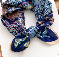 100 Mulberry Silk Scarf Women's Square 53X53CM fashion Printed shawl Scarf new