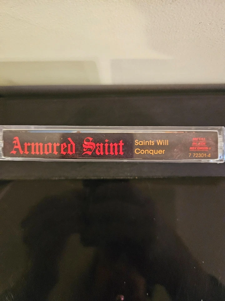 ARMORED SAINT Saints Will Conquer Live 1988 CASSETTE TAPE LIVE EP HEAVY METAL - Image 4 of 4