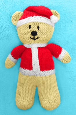 trauma teddy bear knitting pattern