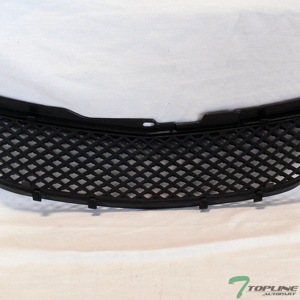 Topline For 2010-2014 VW Golf Mk6 Honeycomb Mesh Lower Bumper Grill Grille - Blk Foto 3 de 4