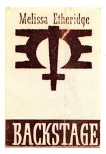 Vintage Melissa Etheridge Backstage Pass - 1995 Your Little Secret Tour