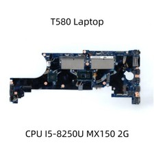Lenovo ThinkPad T580 Laptop Motherboard CPU I5-8250U MX150 2G FRU: 01YR273