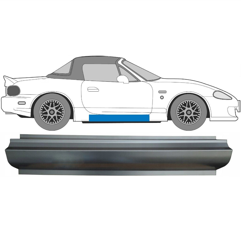 MAZDA MX-5 MX5 NB 1998-2005 SILL REPAIR PANEL ROCKER PANEL / RIGHT RH