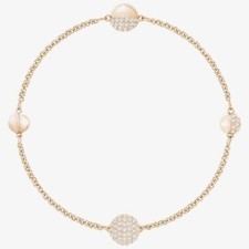 Genuine Swarovski Remix Rose Gold Tone Sphere Bracelet 5365763