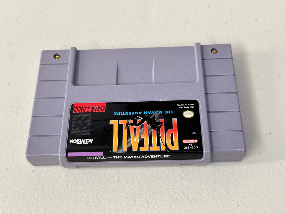 Pitfall The Mayan Adventure (Super Nintendo Snes) Complete - Image 3 of 4