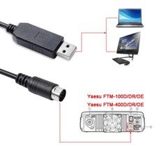 Da USB a Mini Din 10 pin per Yaesu FTM-100D/DE/DR FTM-200D FTM-400D/DE/DR PL2303GT