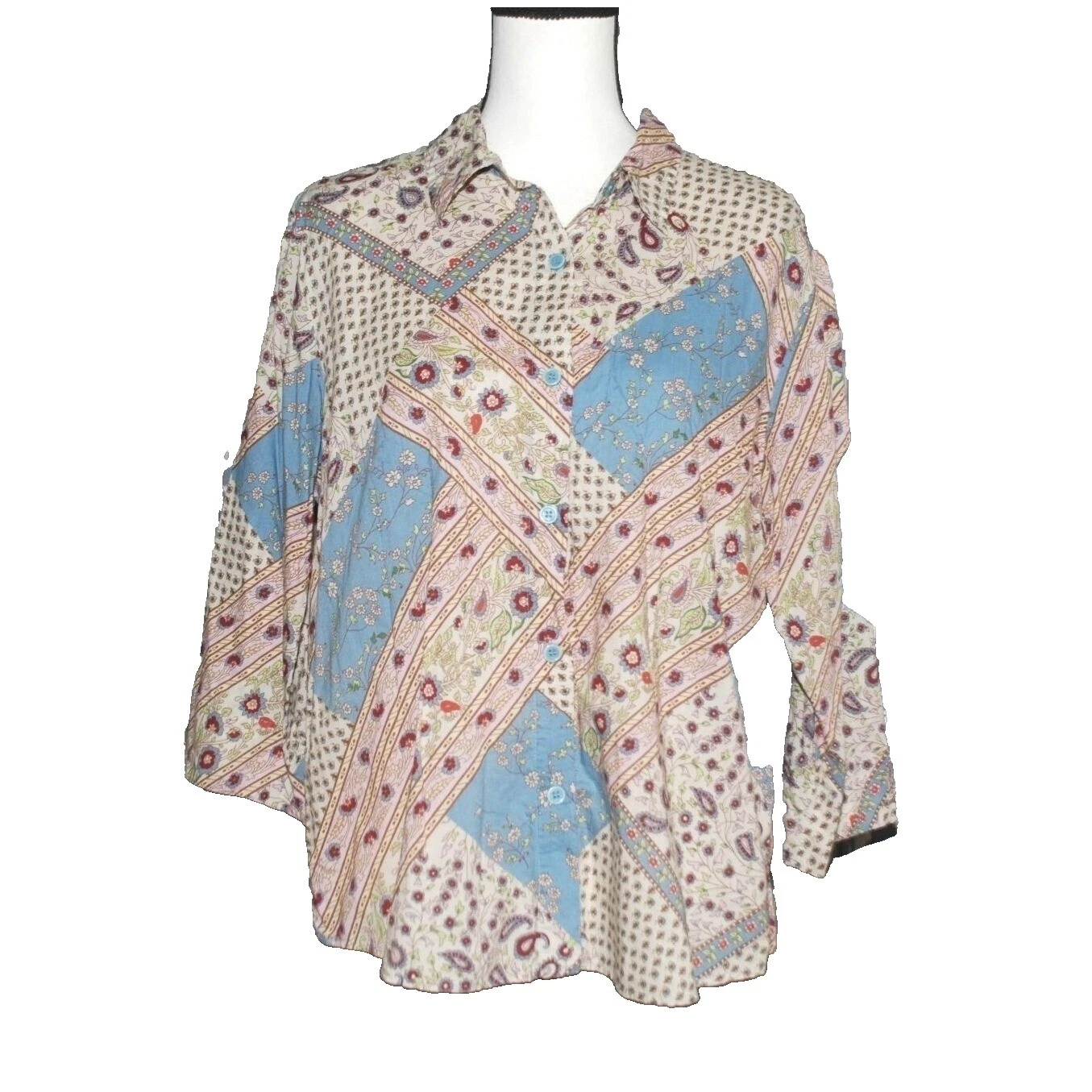 Blusa Top floral Lemon Grass para Mujeres
