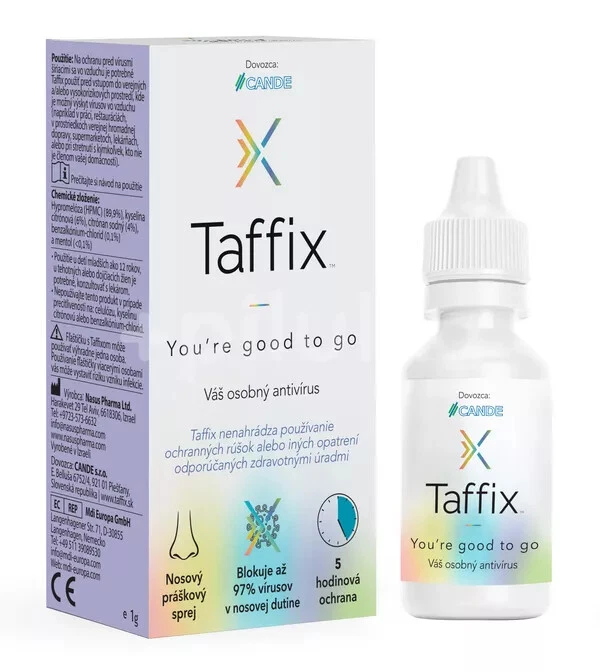 Taffix NEW Nasal spray powder block Virus protection for 5 hours