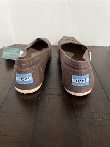 Toms Classic Women's Alpargata Slip-On, Ash Canvas, W6.5 - Picture 4 of 7