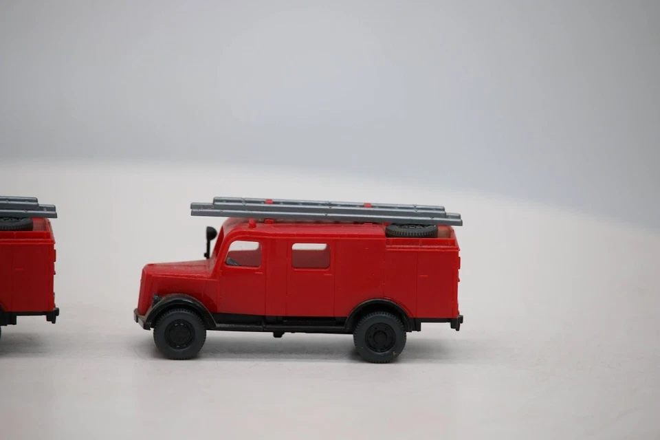 Wiking 861 (861/1) 1939 Opel лестница пожарная машина лот из 2 - Изображение 2 из 4