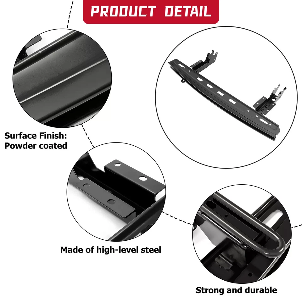 For 2015-24 Ford Transit 150 250 350 Rear Bumper Reinforcement Bar Cross Member Foto 2 de 4