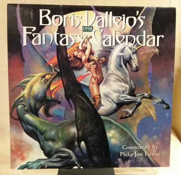 Boris Vallejo's Fantasy Calendar 1998 for sale online | eBay