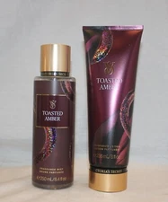 Victoria's Secret Toasted Amber Body Fragrance Lotion & Mist