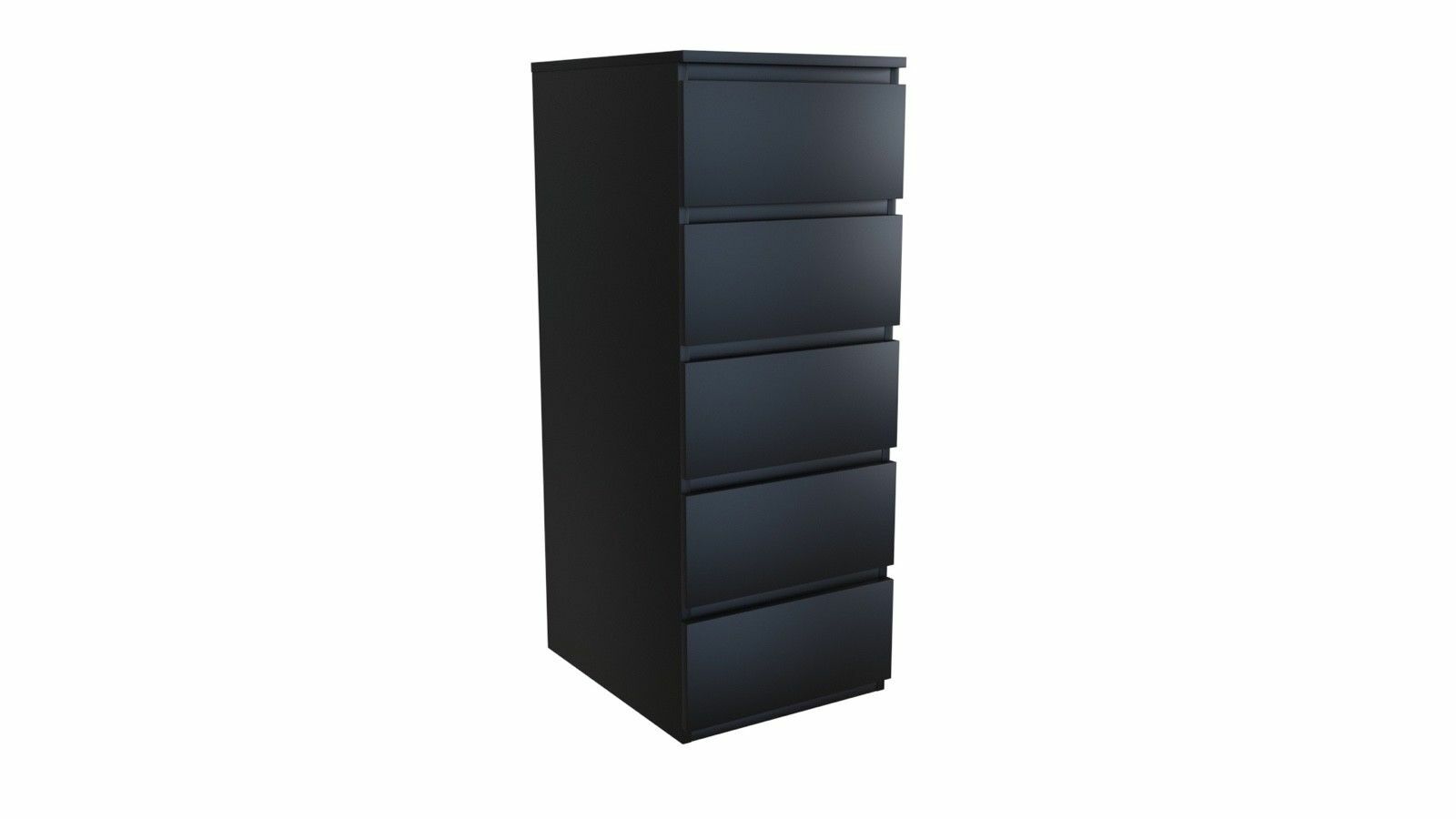Black Chest Of Drawers MODERN Bedroom Furniture Storage Bedside 2 to 8