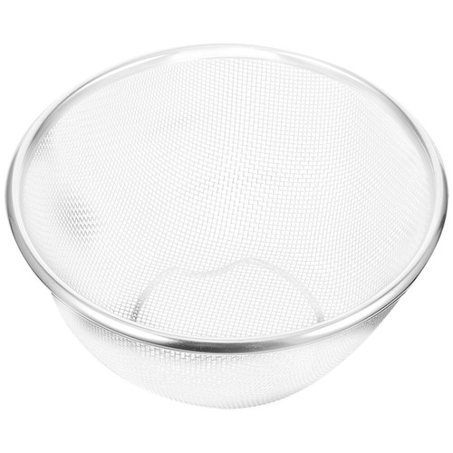 Colador de cocina cesta de drenaje de cocina colador de verduras de acero inoxidable para - Imagen 12 de 12
