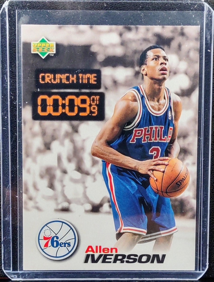 1997 Upper Deck Allen Iverson Crunch Time #CT 33 Philadelphia