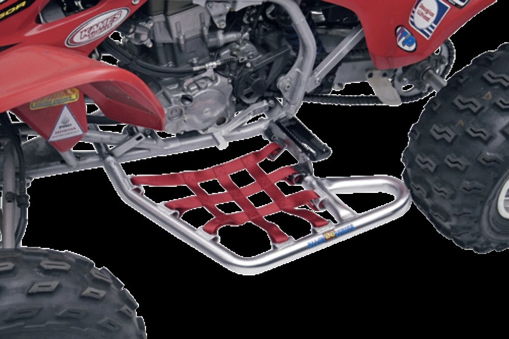 アウトレット専用商品 取寄せ DG PERFORMANCE 602455 Nerf Bars TRX450R Natural/Red 