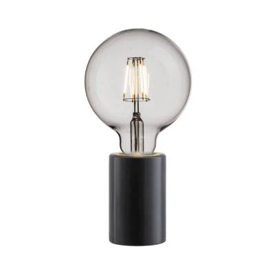 Designer Nordlux Tischleuchte SIV Tisch Marmor E27 Tischlampe schwarz 45875003 - Bild 1 von 3