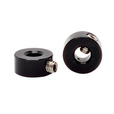 Staffs STAFFS74 Aluminum Axle Stopper Black 3/32 x2 M2 grub x2 1:32 slot cars