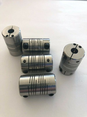FCR12-5-4-SS Bore 5/16 x 1/4 In Ruland Manufacturing Coupling 6 Beam Clamp FCR12-5-4-SS Bore 5/16 x 1/4 In Ruland Manufacturing Coupling 6 Beam Clamp