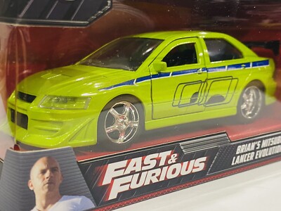 Jada Fast & Furious Brian's Mitsubishi Lancer Evolution VII