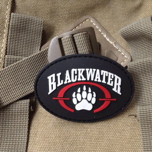 U.S.A BlackWater USA SWAT ARMY PATCH PVC HOOK PATCH BADGE - Picture 1 of 7