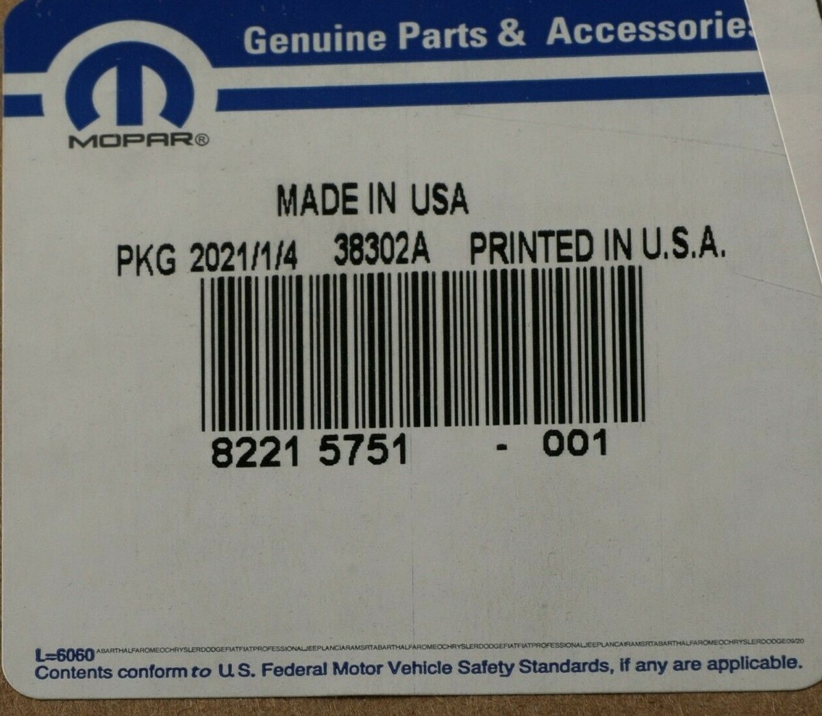 19-25 RAM 2500 3500 FRONT AIR DEFLECTOR BUG SHIELD GENUINE NEW