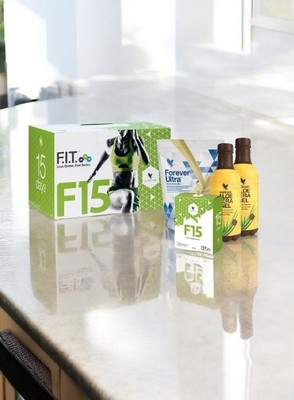Forever Aloe F15 Weight Loss 1 Box-Aloe Vera-Vanilla-Chemical Free-ORIGINAL