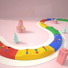 Kids Balance Beam Toddler Stepping Stones Max Load 220LBS 8 PCS Non-Slip Text...