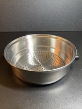 Chefs Ware by TOWNCRAFT 9 × 3 inch Stainless Steel Strainer Colander with handle